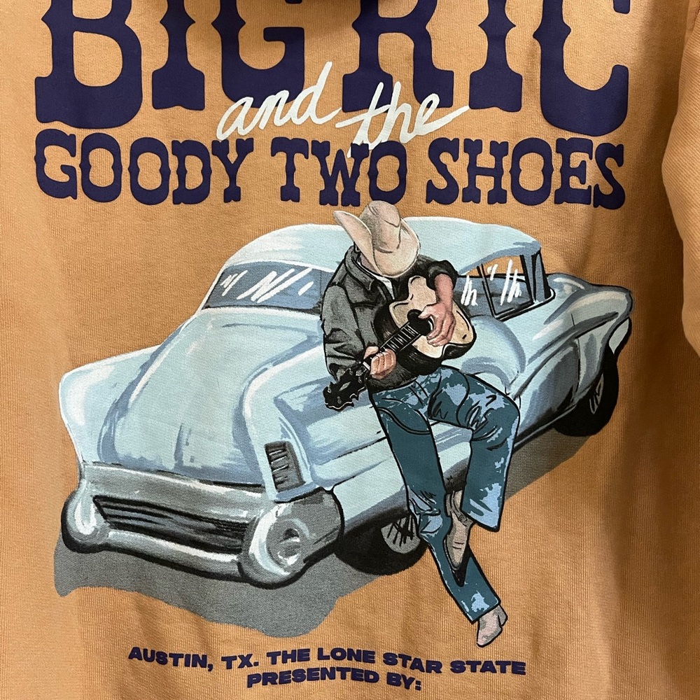 Big Ric Graphic Tan Sweatshirt
